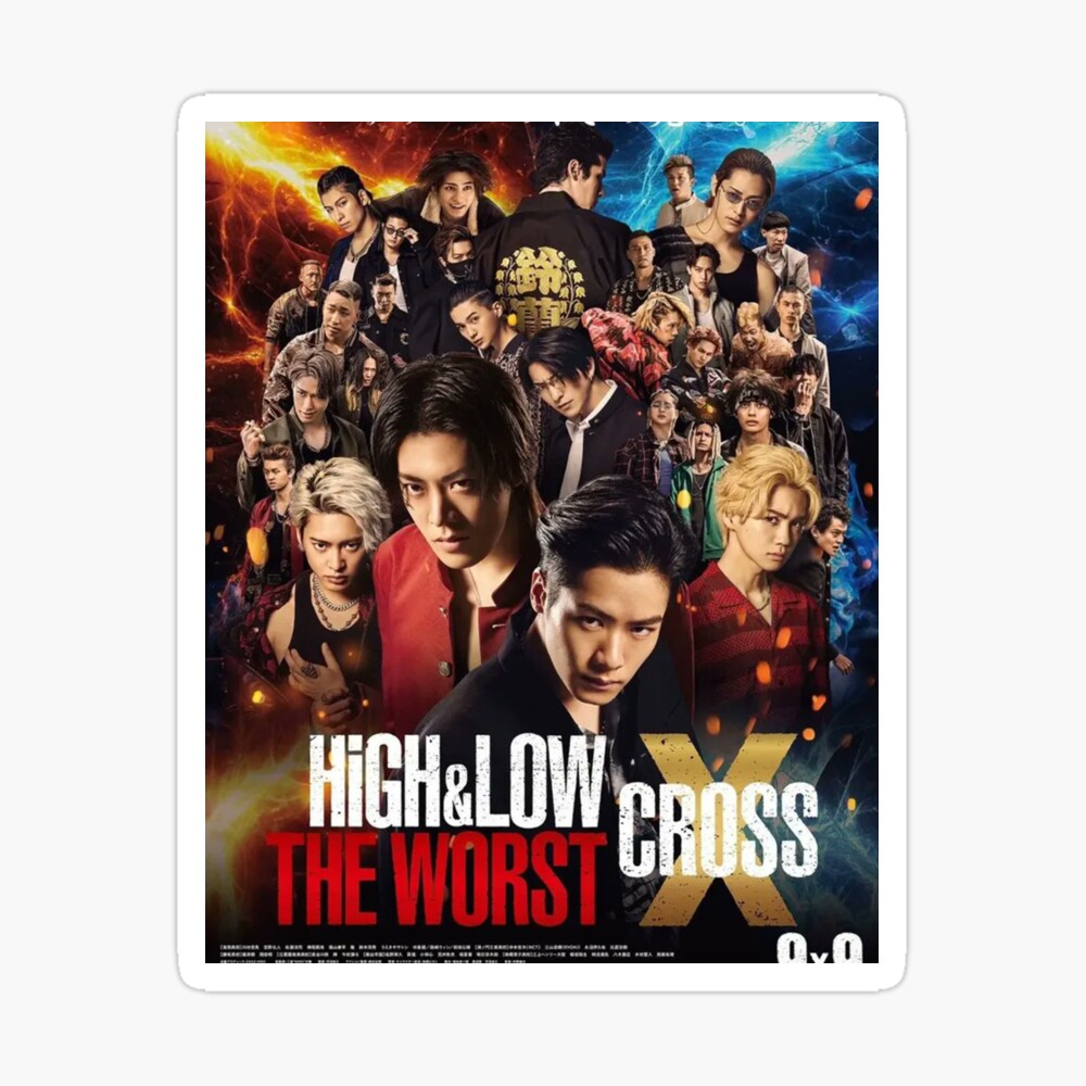 HiGHu0026LOW the worst x Poster for Sale by markbhale | Redbubble