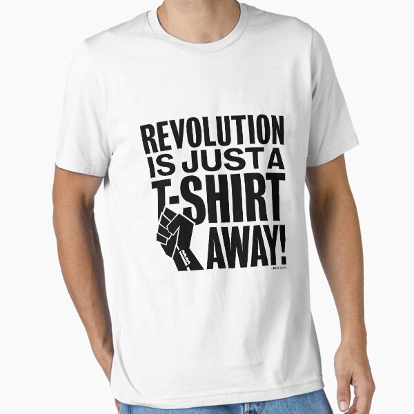 Item preview, Revolution Is Just A T-Shirt Away! designed and sold by designbutton.