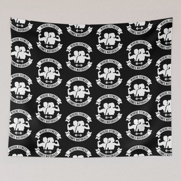Item preview, Where Fitness Comes Naturally designed and sold by FanityPrints.