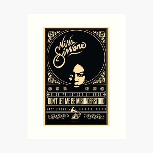 Nina Simone print by Bridgeman Images