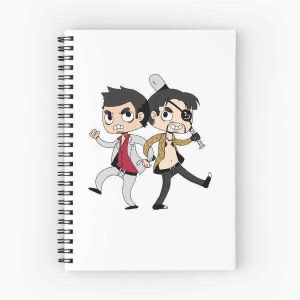 Item preview, Kiryu and Majima designed and sold by SharifaAta.