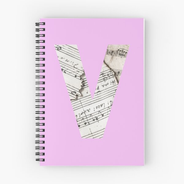 Item preview, Sheet Music Alphabet Letter 'V' designed and sold by AJGDesignsByAsh.