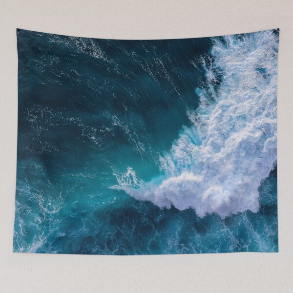 Item preview, waves oceans Sea blue nature Water designed and sold by Deep Blue Ocean.