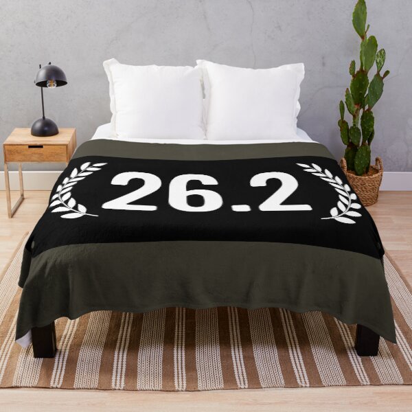 Item preview, 26.2 Marathon with Laurel Wreath (Black) designed and sold by BunnyPrinceDegn.