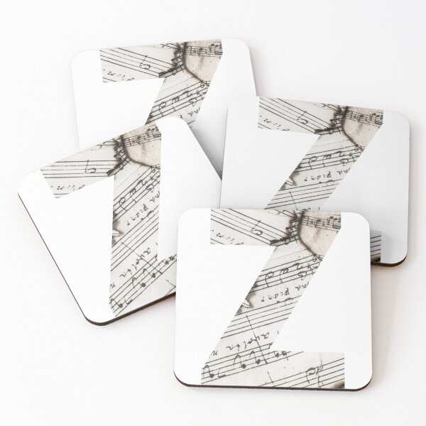 Item preview, Sheet Music Alphabet Letter 'Z' designed and sold by AJGDesignsByAsh.