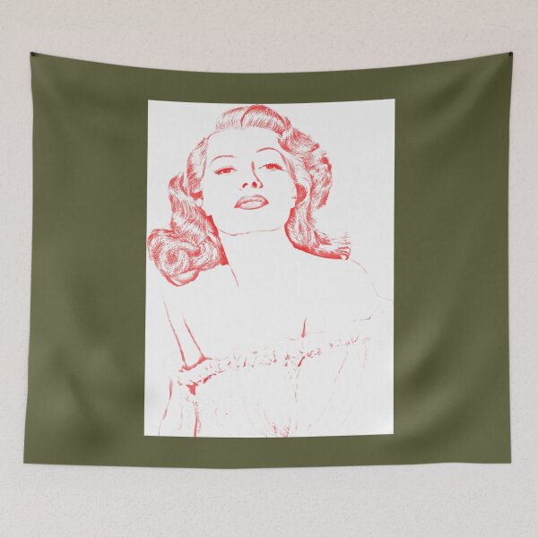 Item preview, Rita Hayworth BEAUTIFUL artwork Classic designed and sold by Gentile570674.