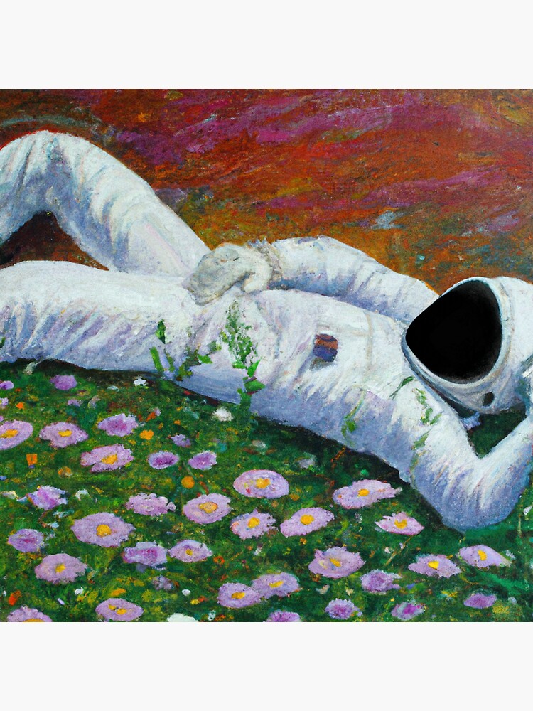 "Paint Me Like One of Your Space Girls" Sticker for Sale by