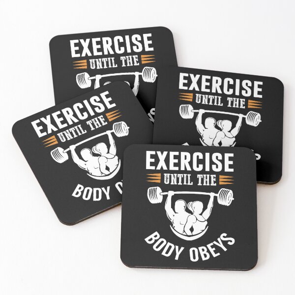 Item preview, Exercise Until The Body Obeys designed and sold by FanityPrints.