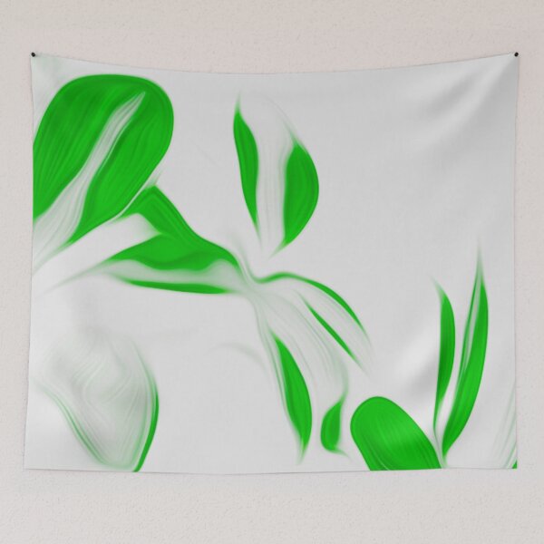 Item preview, Green Leaves in the Snow designed and sold by fatenanwar.
