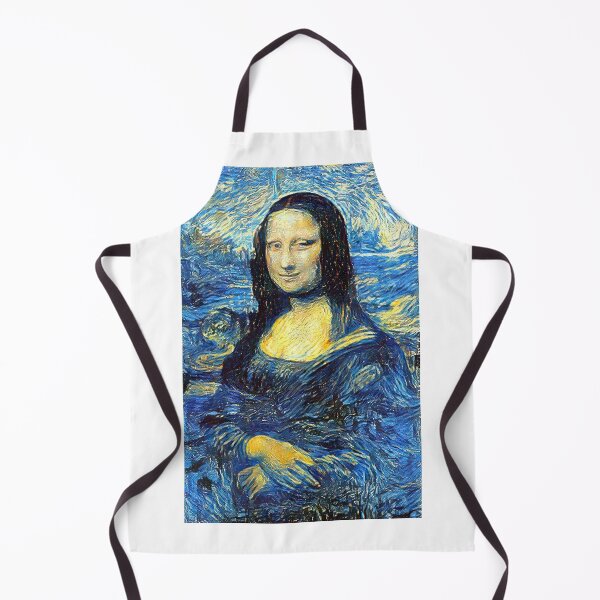 Item preview, Starry Night Mona Lisa designed and sold by Devin Farinsky.