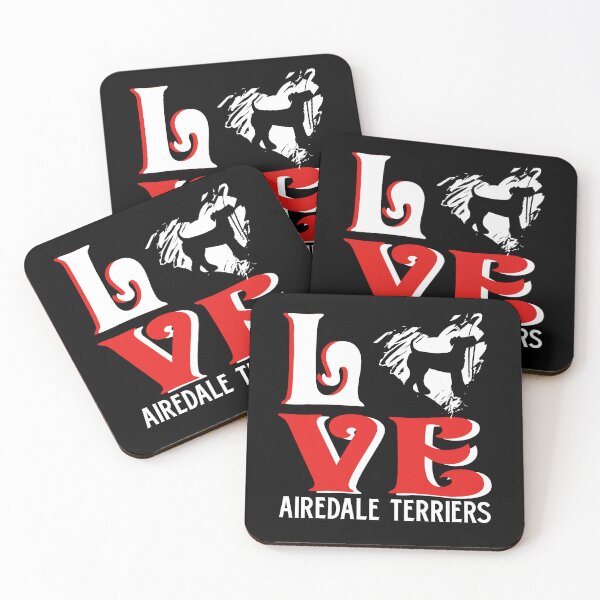 Item preview, Love Airedale Terrier designed and sold by UnknownArtistt.