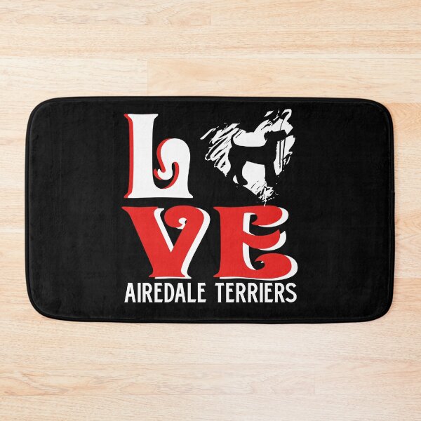 Item preview, Love Airedale Terrier designed and sold by UnknownArtistt.
