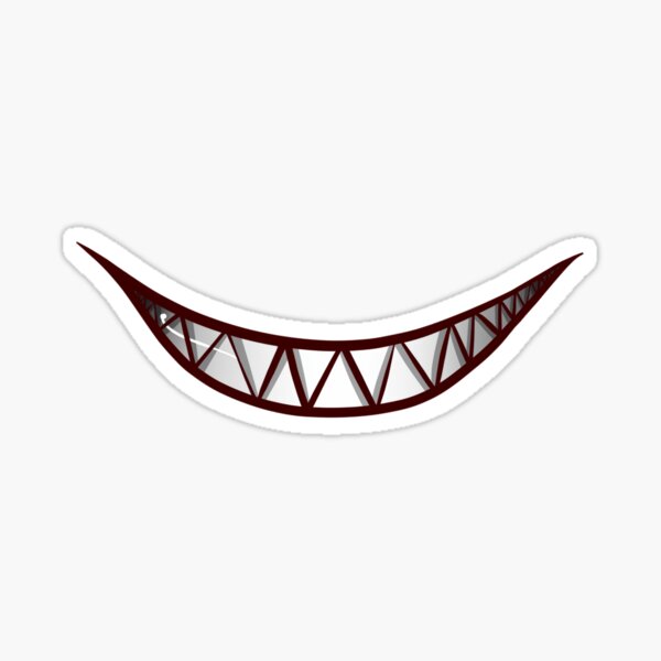 Download Shark Teeth Stickers | Redbubble