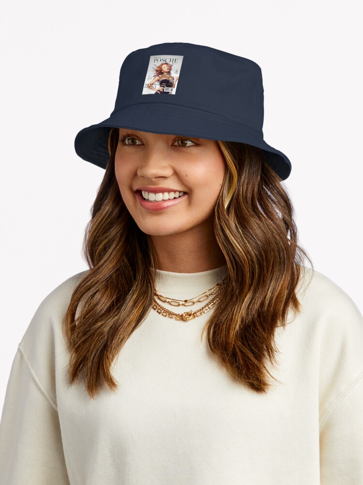 Melissa Gorga's White Bucket Hat