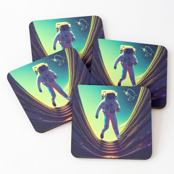 Item preview, Astronaut Jumping into a Spaceship designed and sold by RockingPandS.