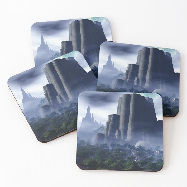 Item preview, Hidden Mountain City - Magical Realm - The Elven Tower designed and sold by GWTF-Designs.