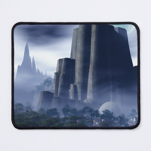 Item preview, Hidden Mountain City - Magical Realm - The Elven Tower designed and sold by GWTF-Designs.