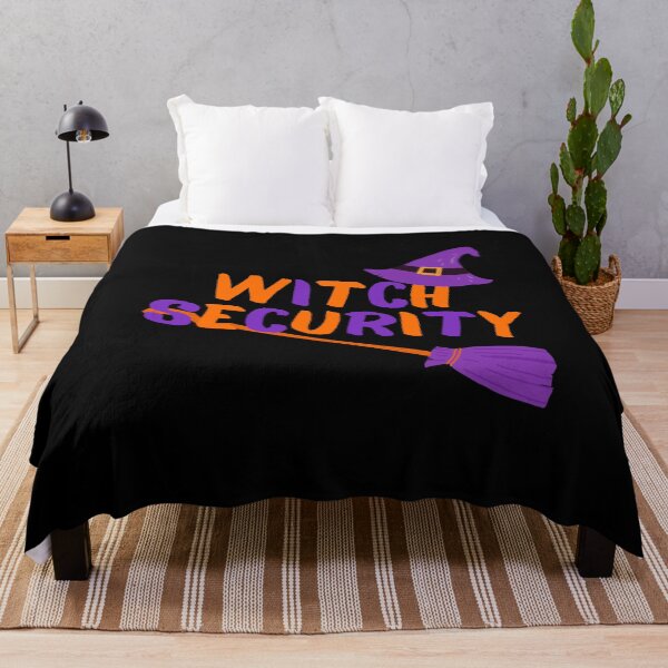 Item preview, Witch Security - Easy Lazy Halloween designed and sold by MacAndMoose.