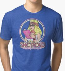 She-Read Tri-blend T-Shirt