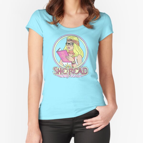 Tailliertes Rundhals-Shirt