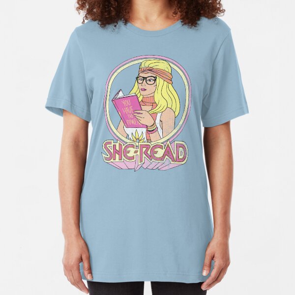 She-Read Slim Fit T-Shirt