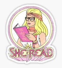 She-Read Sticker