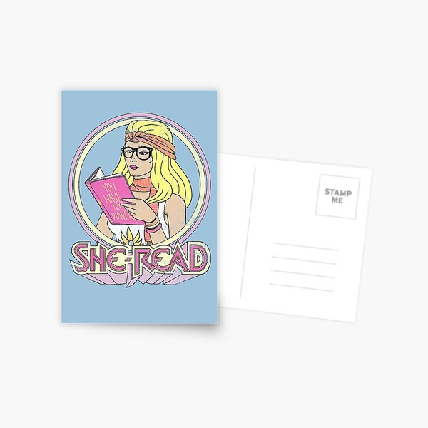 She-Read Postcard