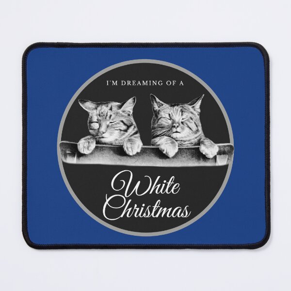 Item preview, Sleepy Cats dreaming of a White Christmas designed and sold by Reubens-Art.