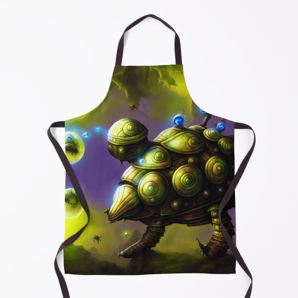 Item preview, A stompy alien battlesnail with blue projectors and artificial moons designed and sold by BrachiaST.