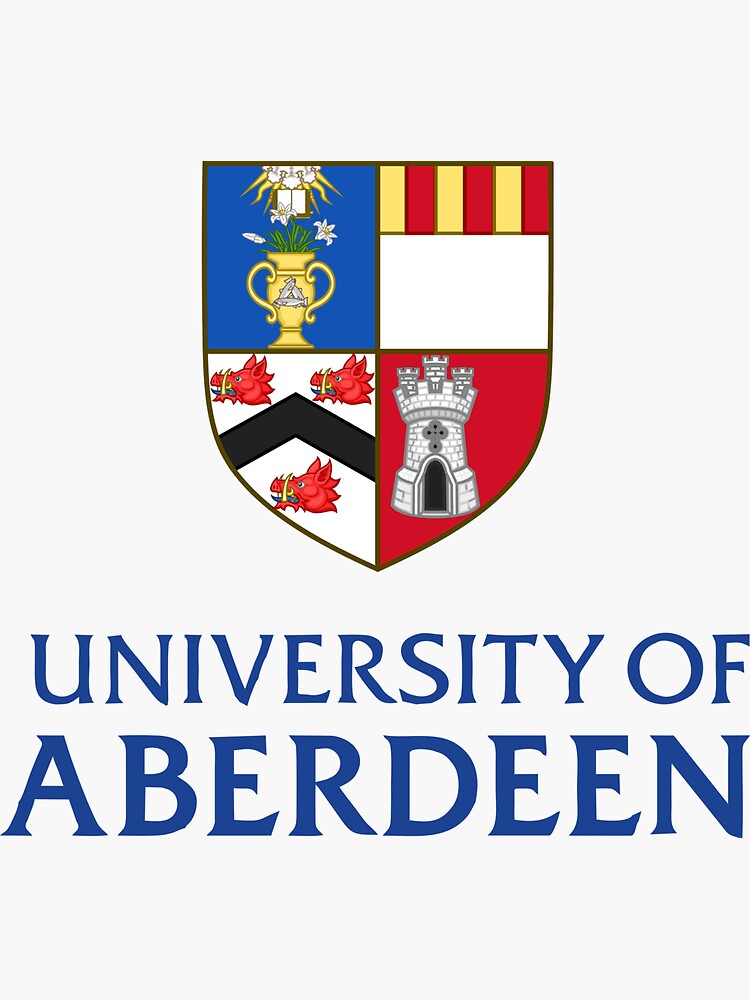 "University Of Aberdeen School" Sticker for Sale by arigahunt Redbubble