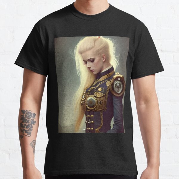 Wounded blonde steampunk Officer in Military Uniform Essential T-Shirt for  Sale by Eliteijr