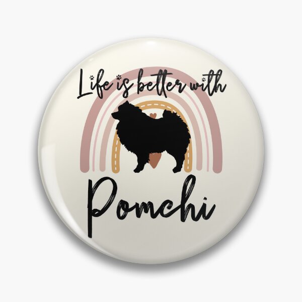 Item preview, Pomchi dog Rainbow Aesthetic Boho designed and sold by rafaeltto.