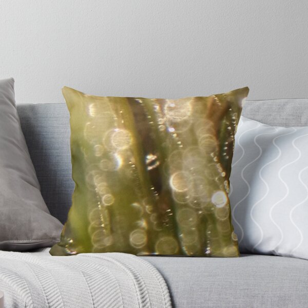 Item preview, Bokeh waterdrops on grass blades II designed and sold by Nadia Korths.