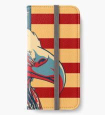 American Patriotic Eagle Bald iPhone Wallet/Case/Skin