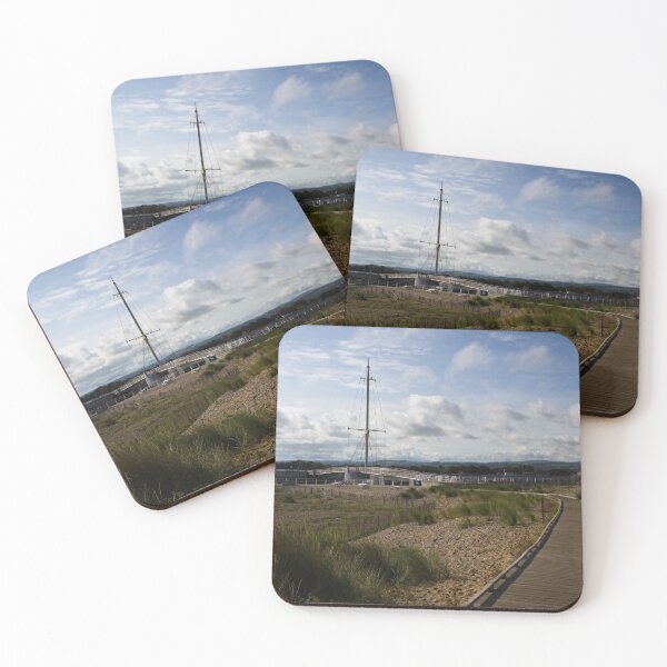 Item preview, View Towards Pont y Ddraig Harbour Bridge designed and sold by rawshutterbug.