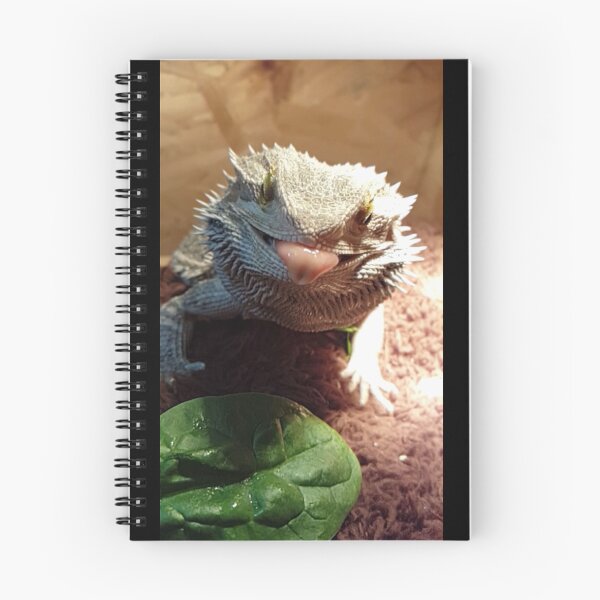 Item preview, Adorable cute cheeky bearded dragon tongue designed and sold by Skaja.
