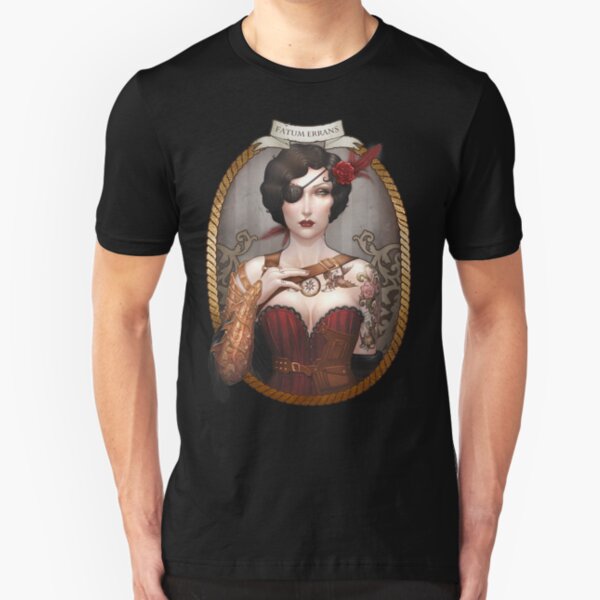 Macarena Steampunk Slim Fit T-Shirt
