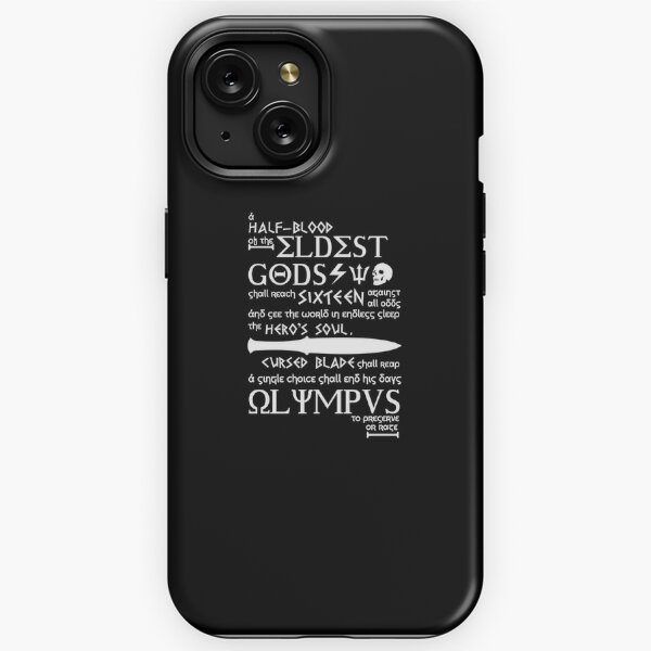 Percy Jackson The Prophecy of Seven Pattern Phone Case for iPhone