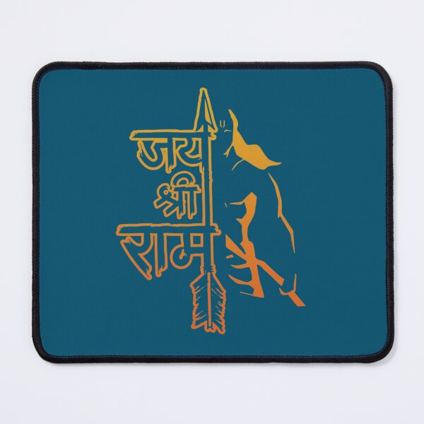 Item preview, jai shri ram orange designed and sold by RunApparel.