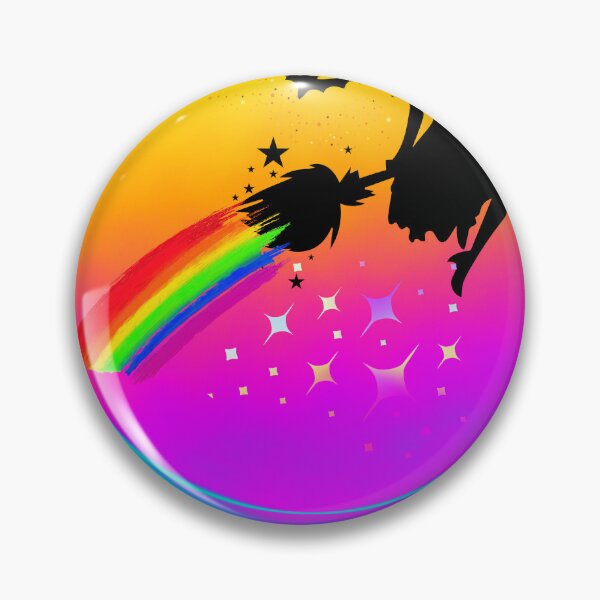 Item preview, Rainbow Witch designed and sold by EmeraldRebel.