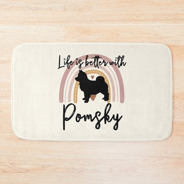 Item preview, Pomsky dog Rainbow Aesthetic Boho designed and sold by rafaeltto.