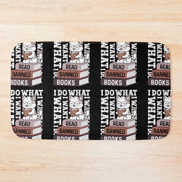 Item preview, Read Banned Books Funny Cat I Do What I Want designed and sold by GravitiTees.