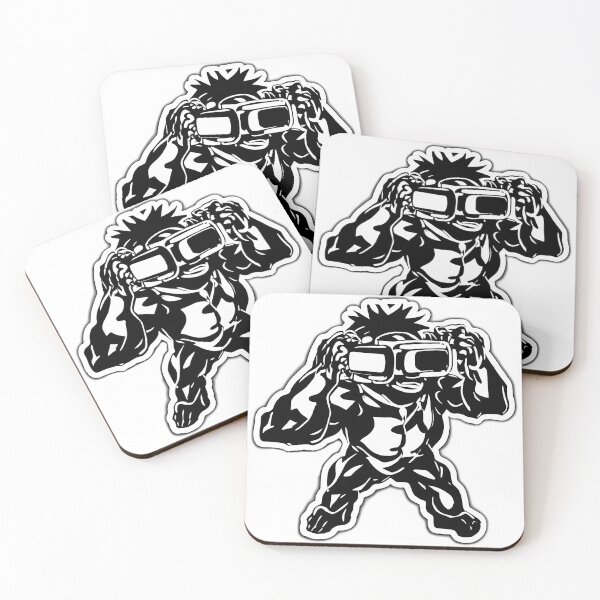 Item preview, Muscular Gorilla in VR (black and White) designed and sold by Digital-Davinci.