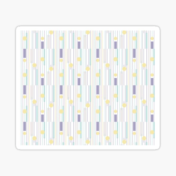 STRIPES FORM Sticker