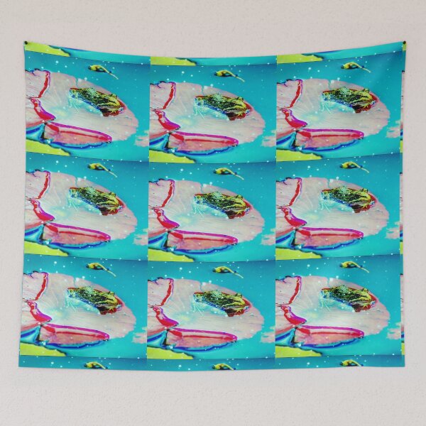 Item preview, Frog sketch, sea frog, yellow frogs  designed and sold by Shahid1234.