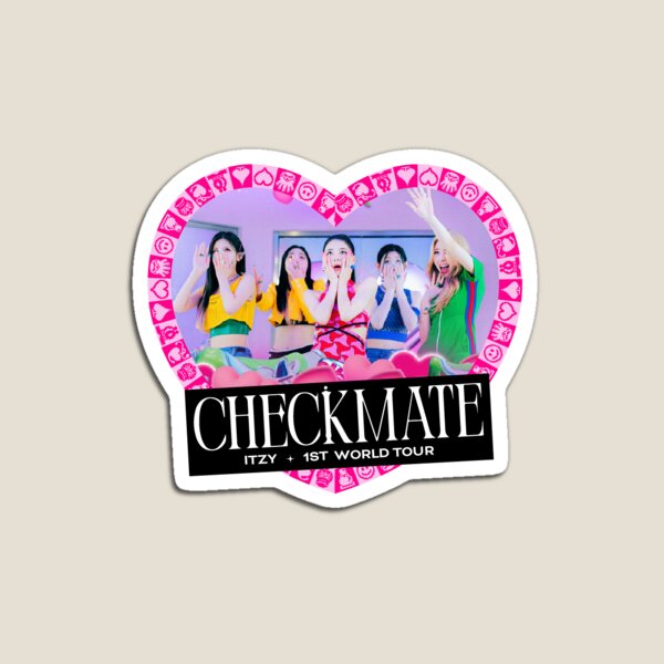 ITZY - [THE 1ST WORLD TOUR CHECKMATE] BADGE