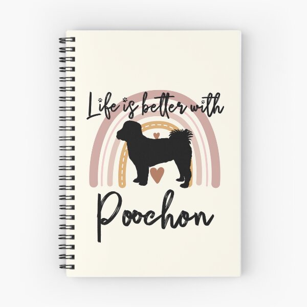 Item preview, Poochon dog Rainbow Aesthetic Boho designed and sold by rafaeltto.