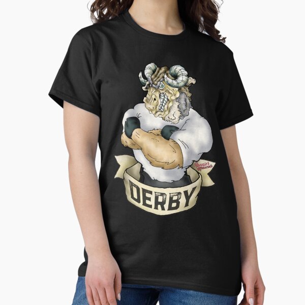 Artikel-Vorschau von Derby County Ram-Maskottchen, designt und verkauft von PeterHeard726.
