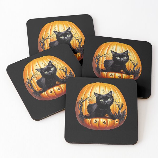 Item preview, Cute Cat Pumpkin Black Animal For Kitty Lovers Halloween designed and sold by MollieCooper98.