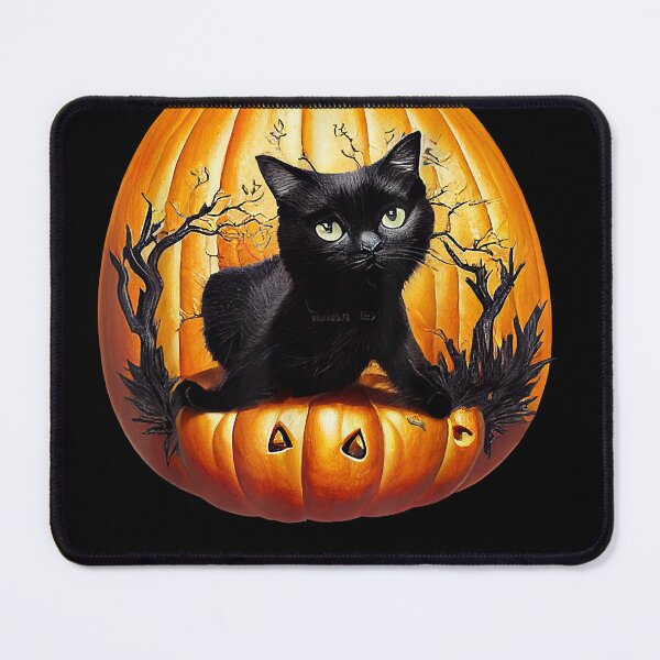 Item preview, Cute Cat Pumpkin Black Animal For Kitty Lovers Halloween designed and sold by MollieCooper98.